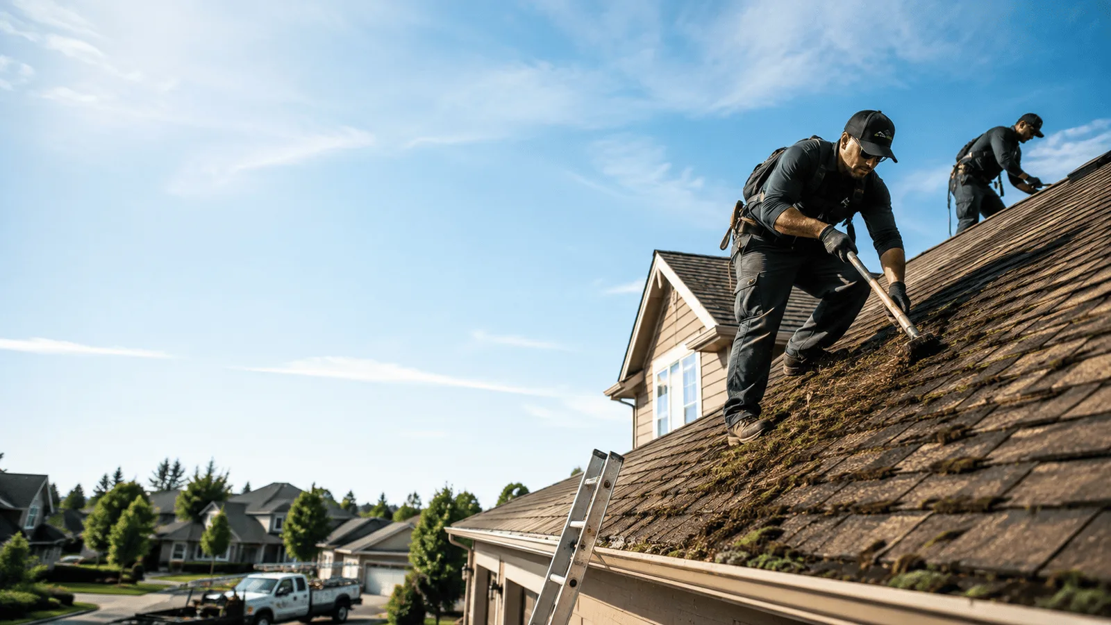Roof Moss Removal in Durham, NH near me